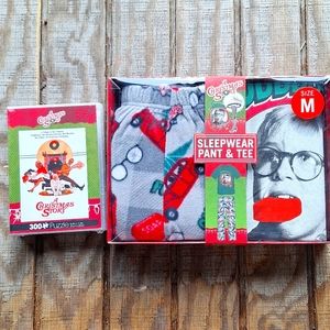 A Christmas Story 🎄 Men's Sleepwear and Puzzle